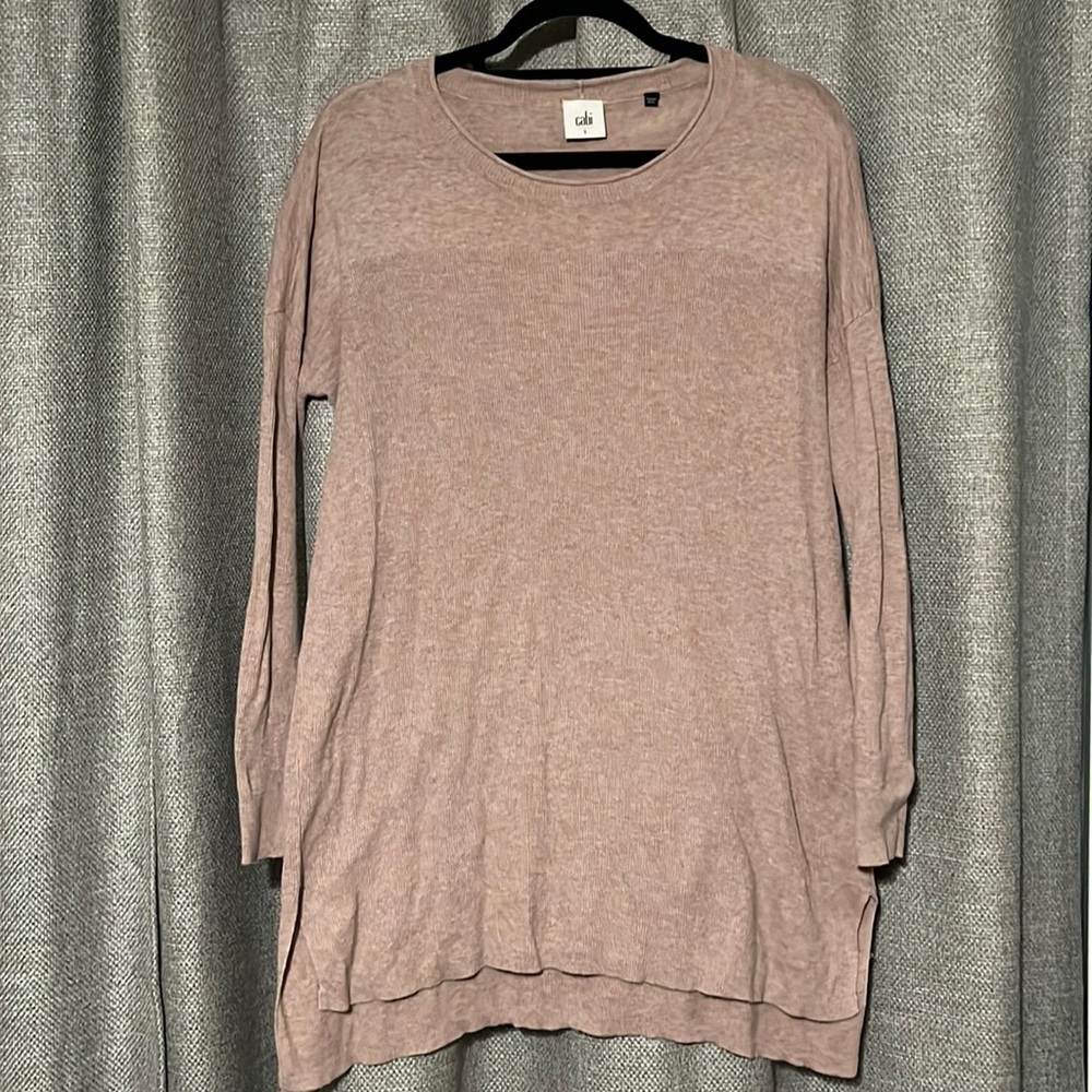 Cabi Pink Long sweater